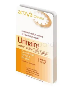 ACTIVA CHRONO URINAIRE BOITE DE 15 GELULES