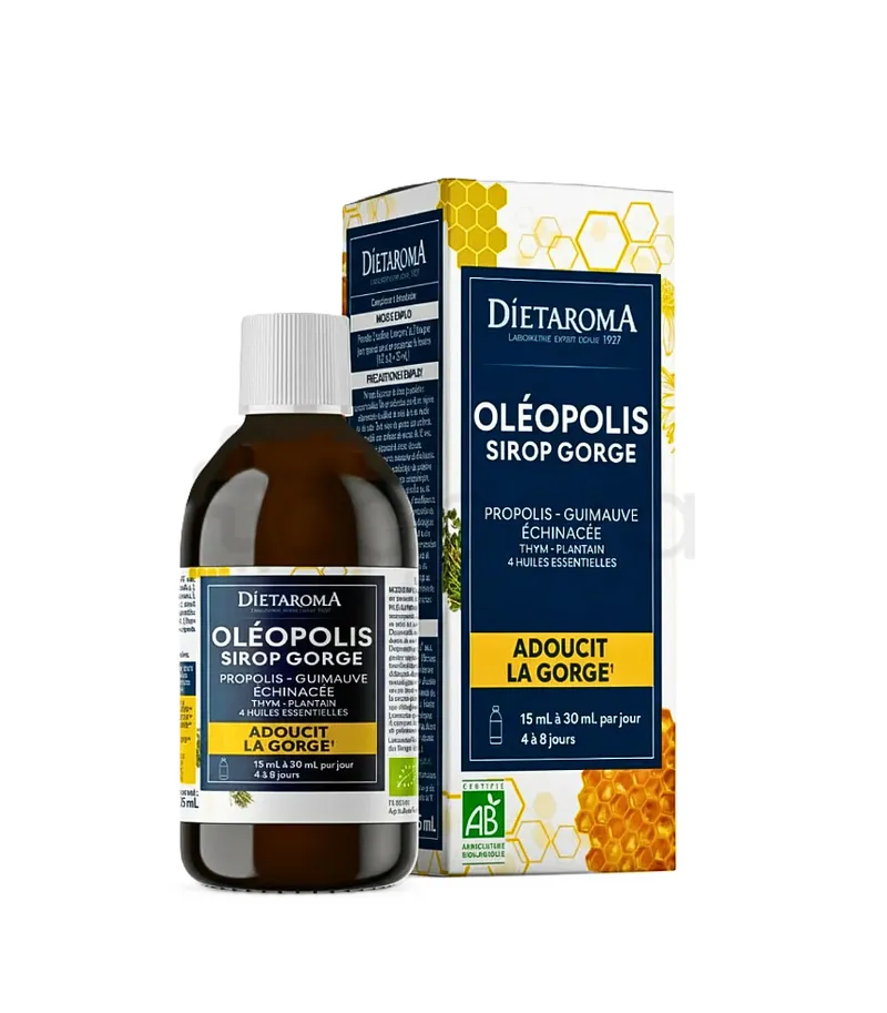 DIETAROMA OLEOPOLIS SIROP GORGE BRONCHES 125ML
