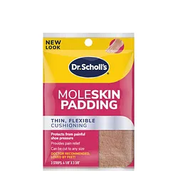 DR SCHOLL'S MOLESKIN PADDING PLUS STRIPS BOITE DE 3