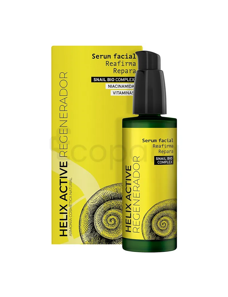 ARMONIA COSMETICA NATURAL HELIX ACTIVE REGENERATEUR SERUM VISAGE BAVE D'ESCARGOT NIACINAMIDE VITAMINES 30ML