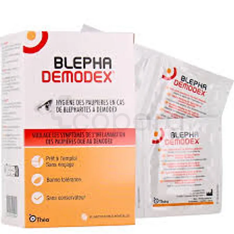 BLEPHADEMODEX LINGETTES STERILES INDIVIDUELLES BOITE DE 30