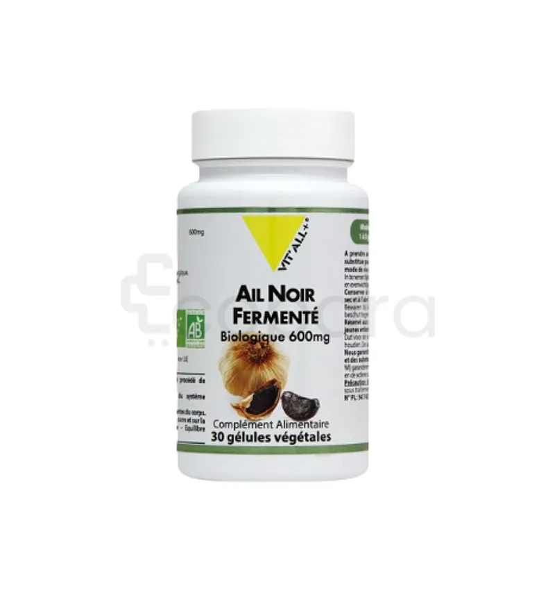 VITALL+ AIL NOIR FERMENTE 600MG BOITE DE 30 GELULES