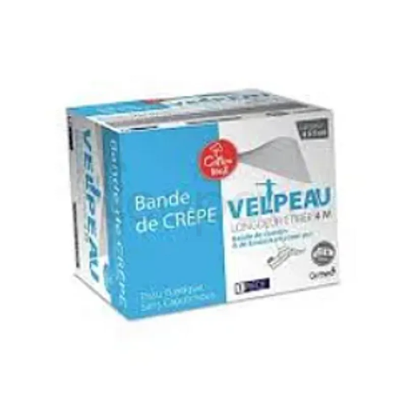 CREPE VELPEAU LARGEUR 4-5CM BLEU