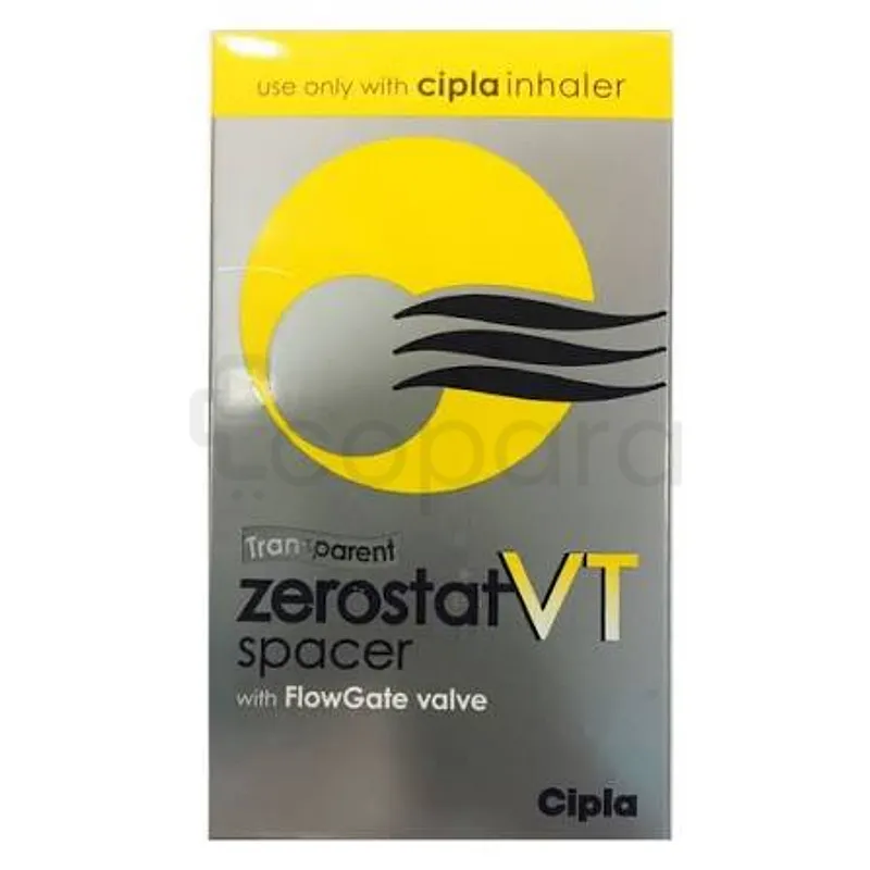 ZEROSTAT VT SPACER CIPLA INHALER REFERENCE 16J17062