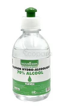 NATURESOIN SOLUTION HYDRO ALCOOLIQUE 70% ALCOOL 250ML