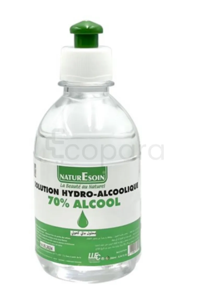 NATURESOIN SOLUTION HYDRO ALCOOLIQUE 70% ALCOOL 250ML