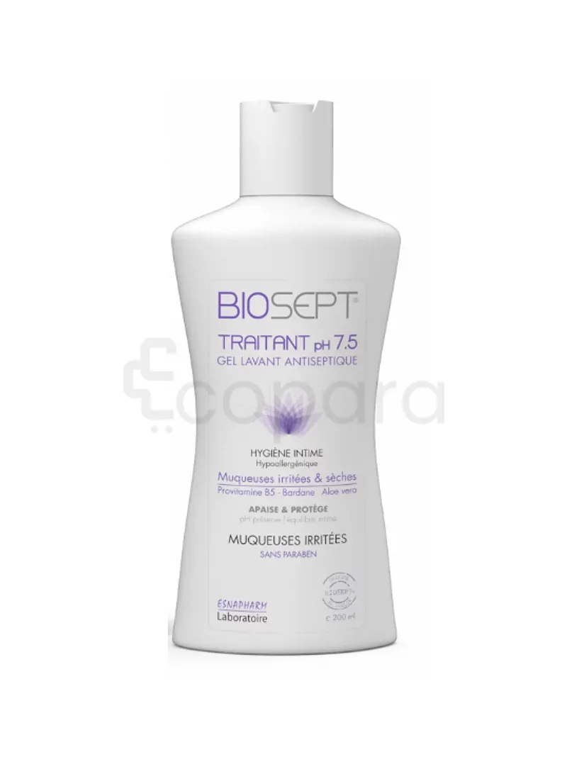 BIOSEPT TRAITANT PH 7.5 GEL LAVANT ANTISEPTIQUE EXTRA DOUX 200ML