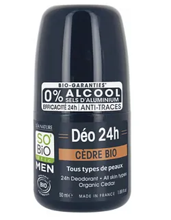SO'BIO ETIC MEN DEODORANT CEDRE BIO 50ML