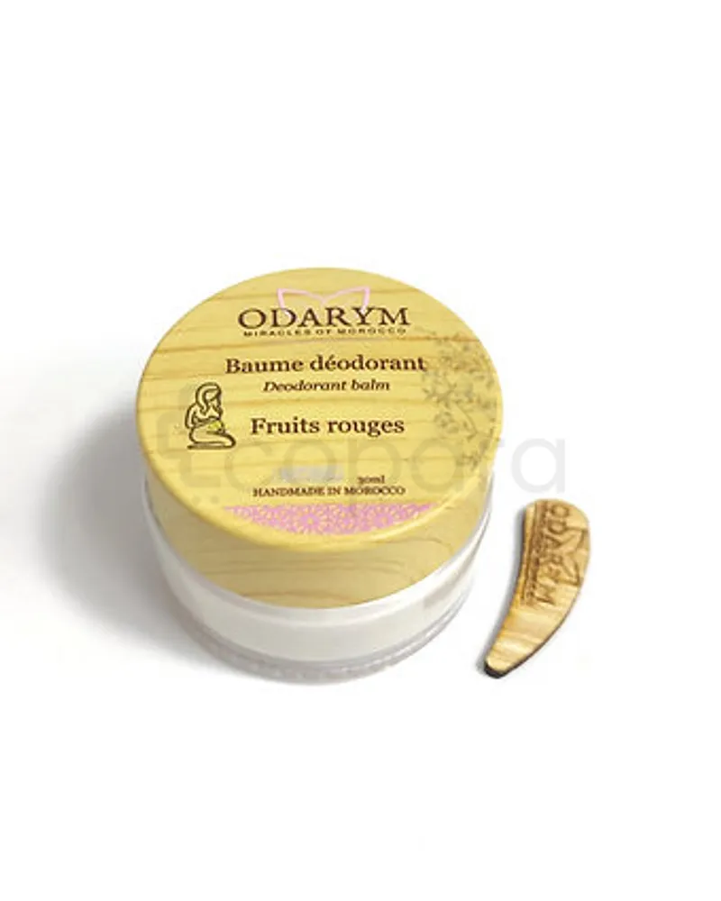 ODARYM BAUME DEODORANT FRUITS ROUGES SANS HUILES ESSENTIELLES 30ML