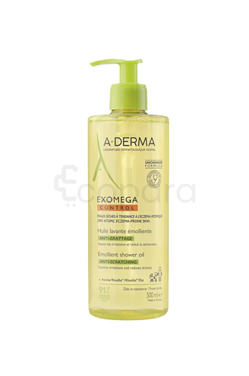 ADERMA EXOMEGA CONTROL HUILE LAVANTE EMOLLIENTE 500ML