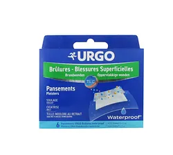 URGO BRULURES PANSEMENT WATERPROOF 5*7CM BOITE DE 6