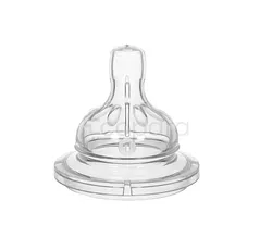 WEEBABY TETINE RONDE EN SILICONE COL LARGE 2EME AGE REFERENCE 853
