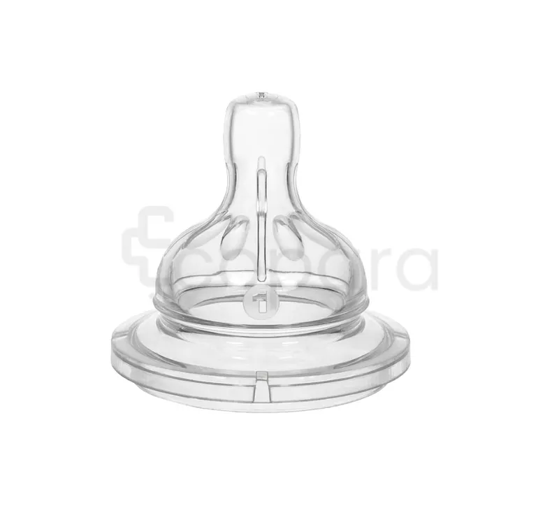 WEEBABY TETINE RONDE EN SILICONE COL LARGE 2EME AGE REFERENCE 853