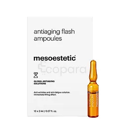 MESOESTETIC ANTIAGING FLASH AMPOULES BOITE DE 10*2ML