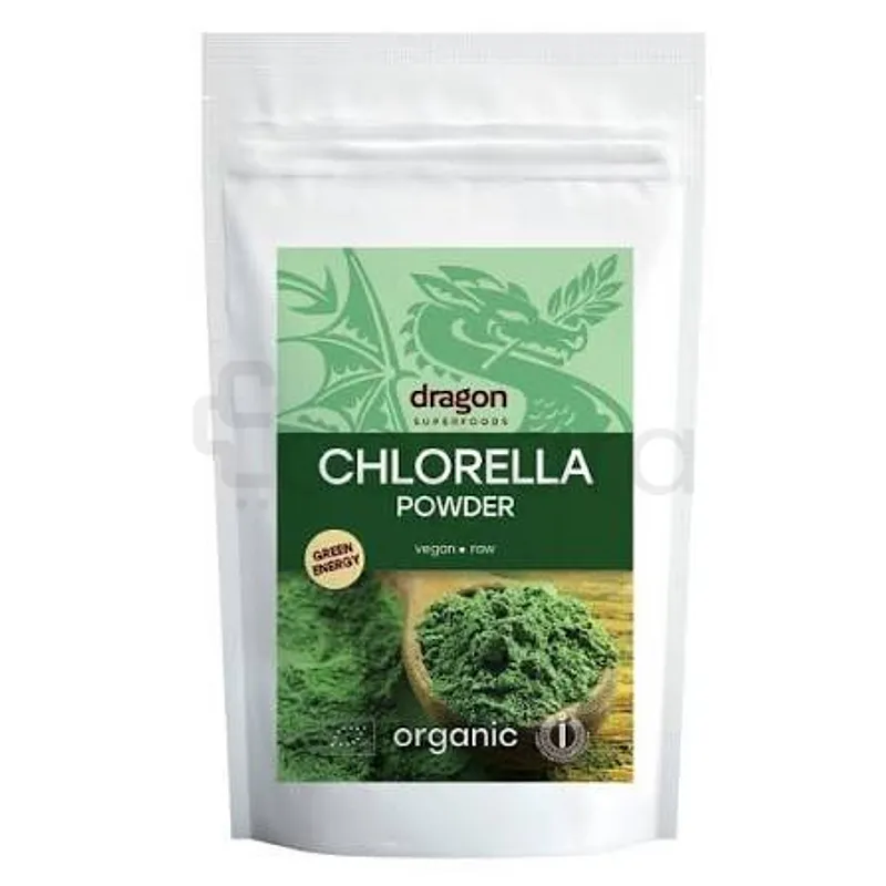 DRAGON SUPERFOODS POUDRE DE CHLORELLE 200G REFERENCE 389