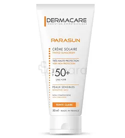 DERMACARE ECRAN PARASUN TEINTE CLAIRE SPF50+ 50ML