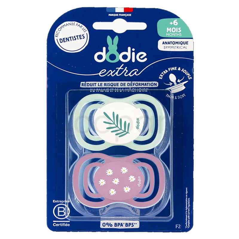 DODIE SUCETTE +18 MOIS DUO EXTRA FINE ROSE F2 REFERENCE 2365