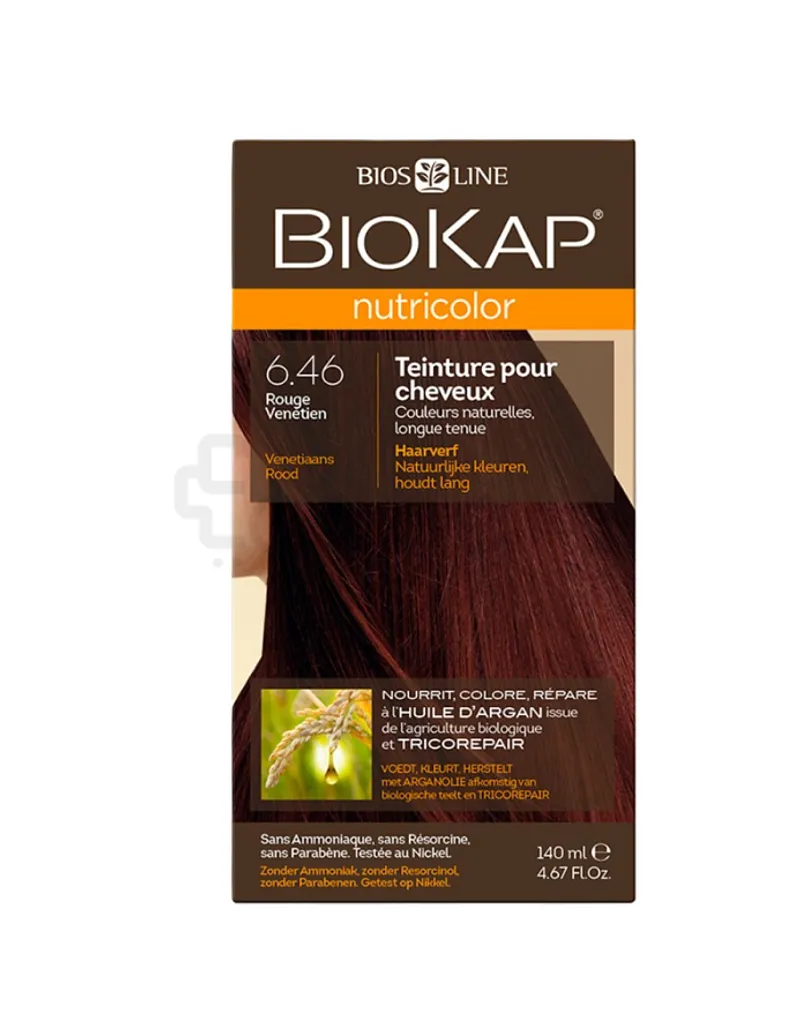 BIOKAP NUTRICOLOR ROUGE RENETIEN NUMERO 6.46