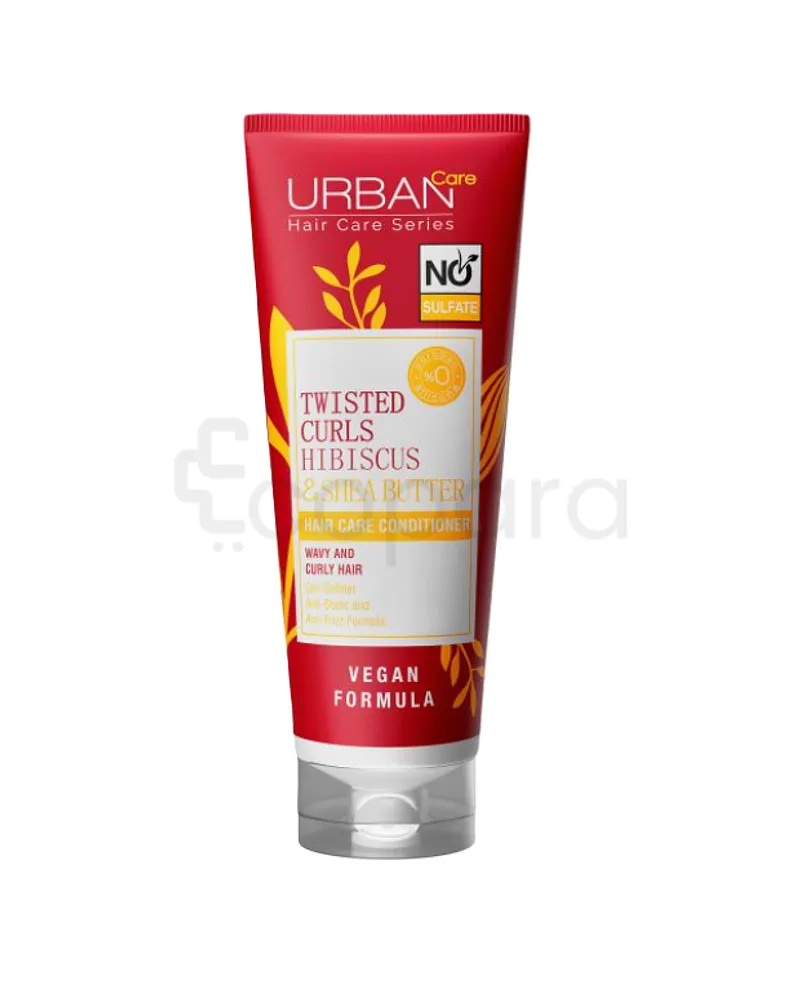 URBAN CARE TWISTED CURLS HIBISCUS & SHEA BUTTER NO SULFATE CONDITIONER 250ML