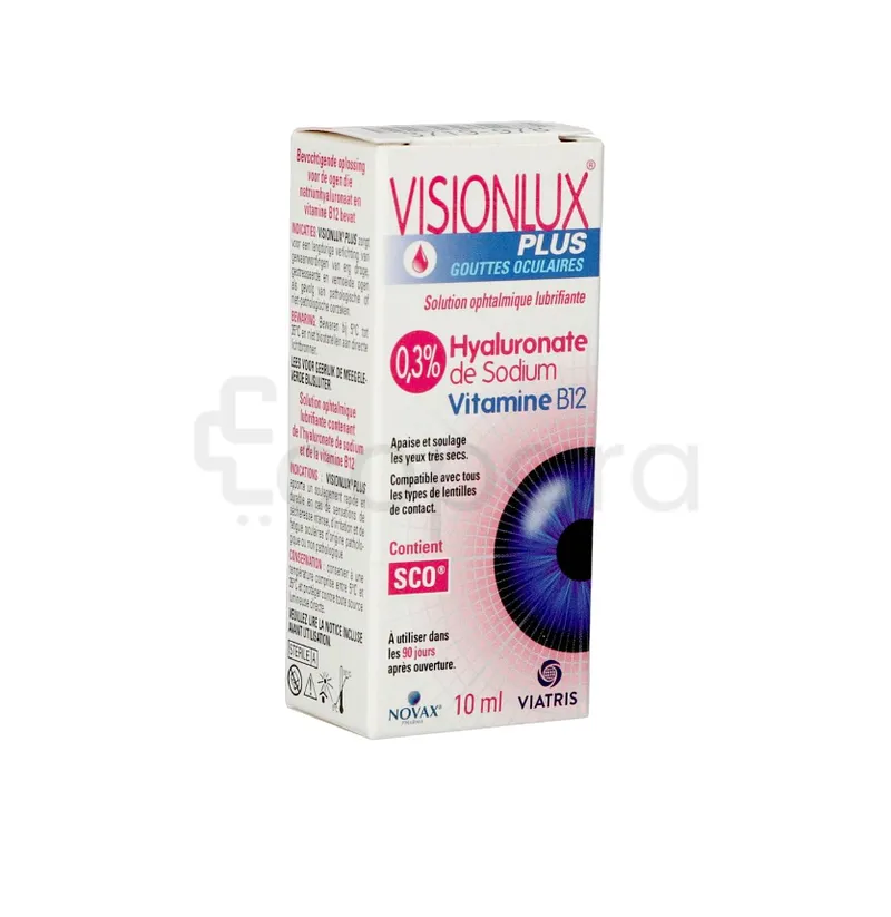 VISIONLUX PLUS CL 10ML COLLYRE