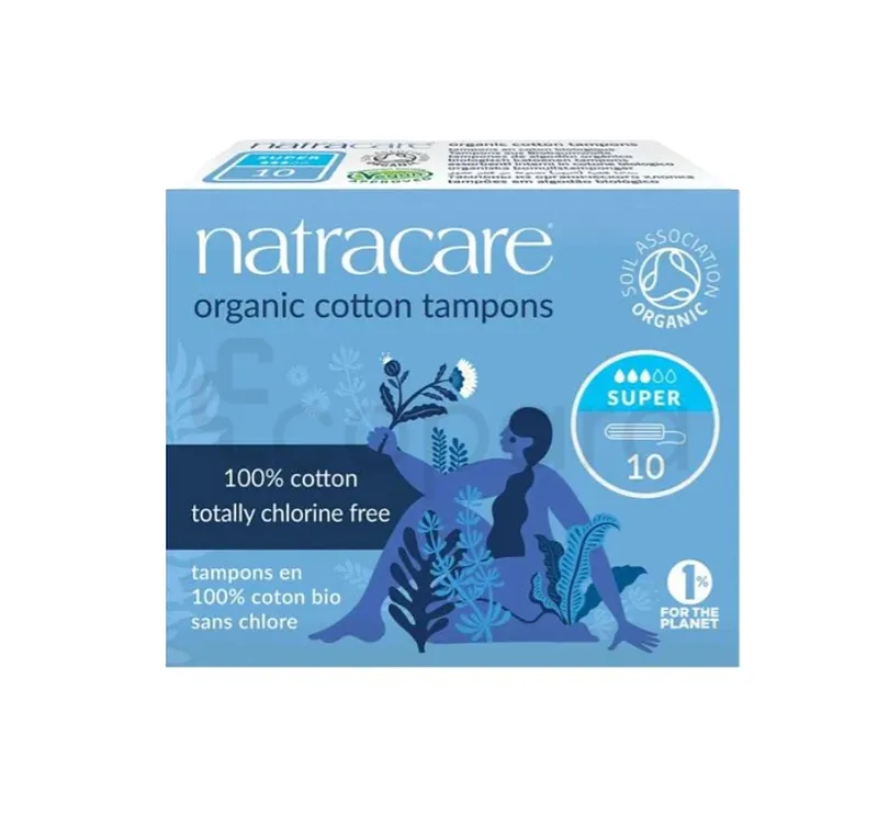 NATRACARE ORGANIC TAMPONS SUPER BOITE DE 10