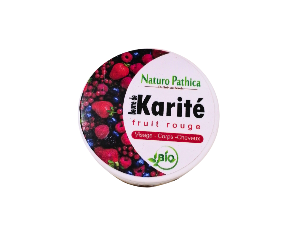 NATURO PATHICA BEURRE DE KARITE FRUIT ROUGE 250G