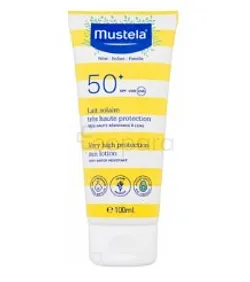 MUSTELA LAIT SOLAIRE TRES HAUTE PROTECTION SPF50+ 100ML