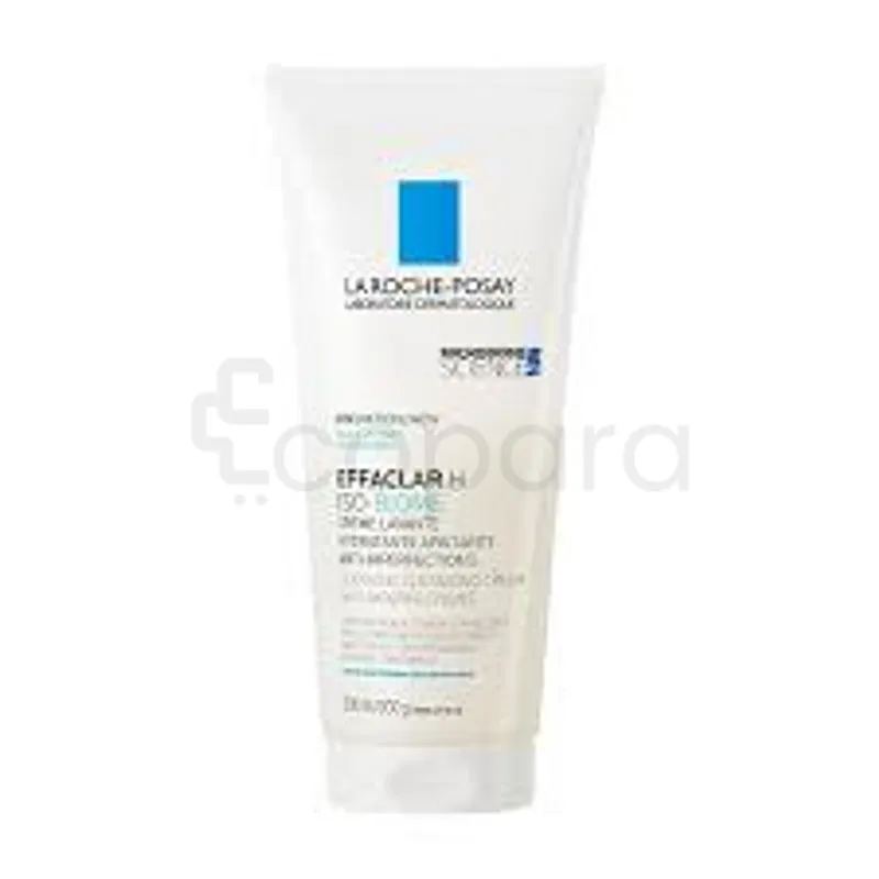 LA ROCHE POSAY EFFALCAR H ISO-B CREME LAVANTE HYDRATANTE APAISANTE PEAUX FAGILISEES PAR LES TRAITEMENTS ANTI-ACNE 200ML