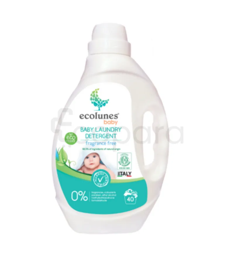 ECOLUNES LESSIVE BEBE ECOLOGIQUE ET HYPOALLERGENIQUE 2000ML