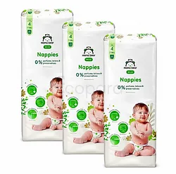 MAMA BEAR COUCHES ECOLOGIQUES BEBE TAILLE 4 BOITE DE 48