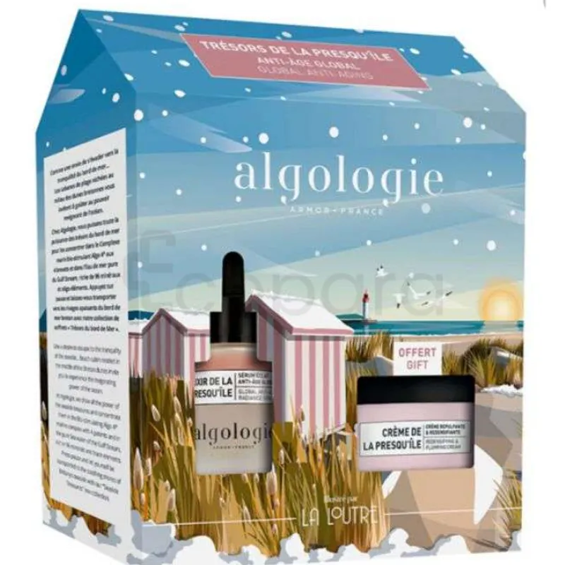ALGOLOGIE COFFRET TRESORS DE LA PRESQU'ILE ELIXIR DE LA PRESQU'ILE 30ML + CREME DE 50ML