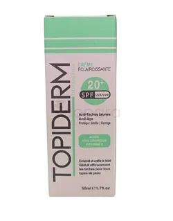 TOPIDERM CREME DE NUIT ECLAIRCISSANTE SPF20+ 50ML