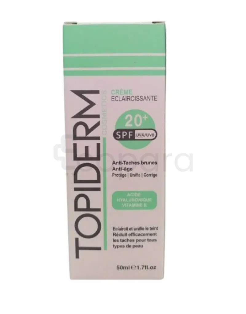 TOPIDERM CREME DE NUIT ECLAIRCISSANTE SPF20+ 50ML