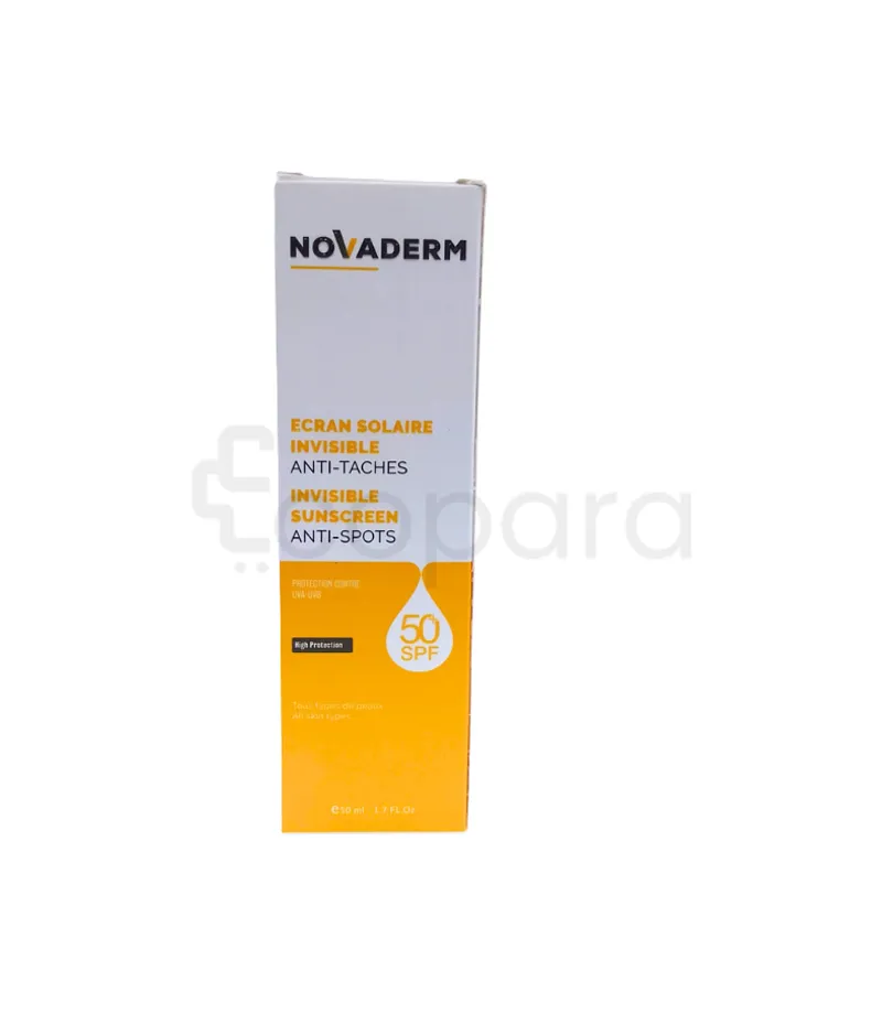 NOVADERM ECRAN INVISIBLE SPF50+ 50ML