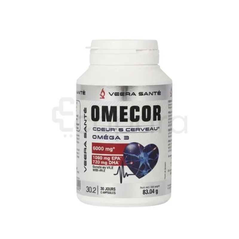 VEERA SANTE OMECOR BOITE DE 60 GELULES