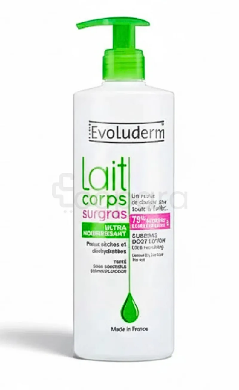 EVOLUDERM LAIT CORPS SURGRAS ULTRA NOURRISSANT 500ML