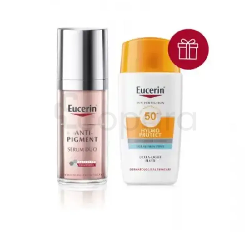 EUCERIN DUO PACK ANTI PIGMENT SERUM DUO + ECRAN SUN PROTECTION SPF50+
