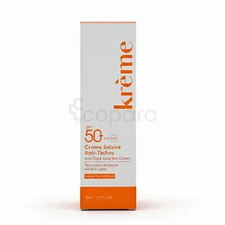 KREME CREME SOLAIRE ANTI-TACHES SPF50+ 50ML