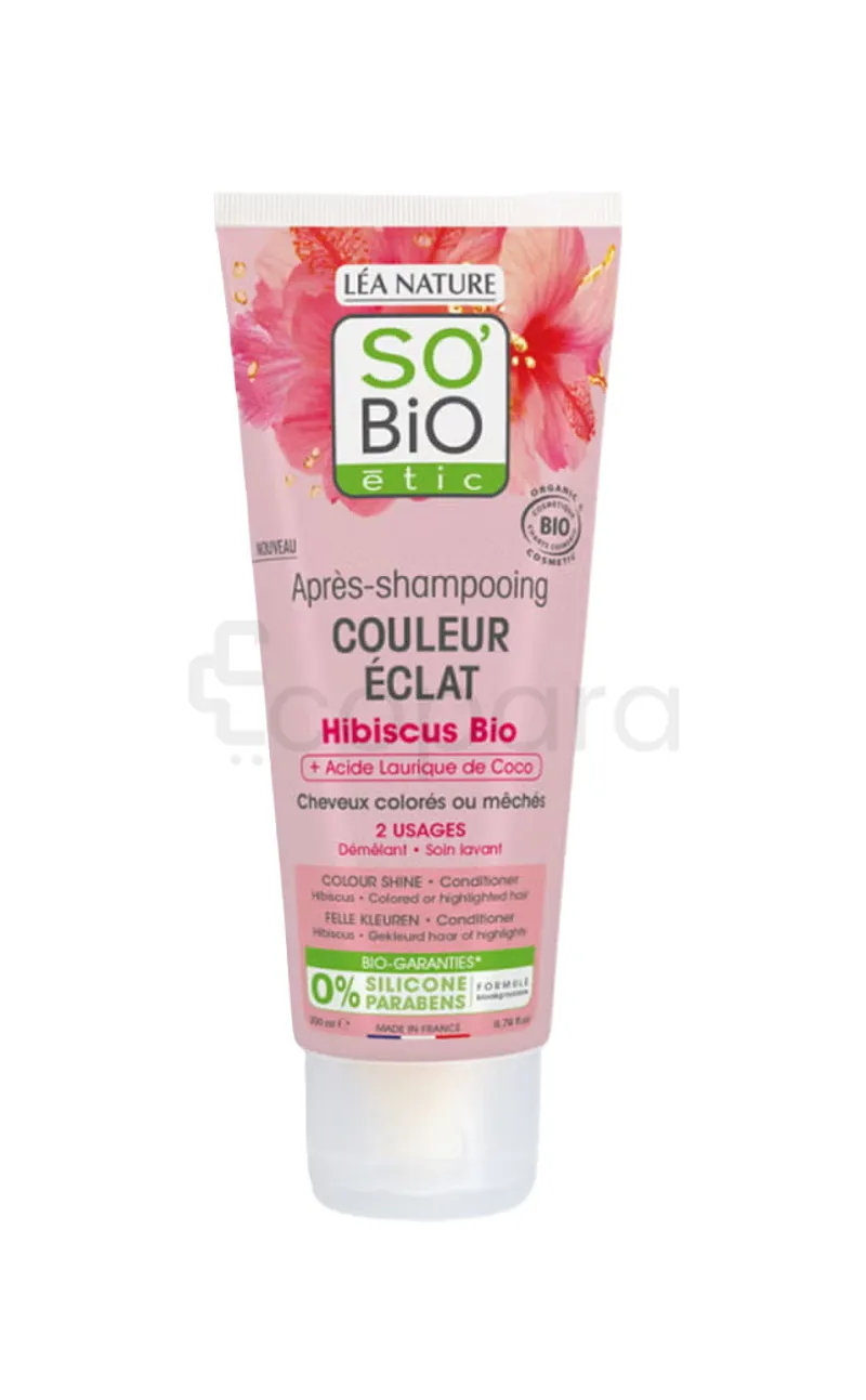 SO'BIO APRES SHAMPOOING COULEUR ECLAT 200ML