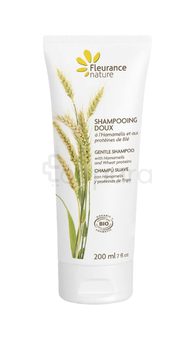 FLEURANCE NATURE SHAMPOOING DOUX A L'HAMAMELIS ET AUX PROTEINES DE BLE 200ML