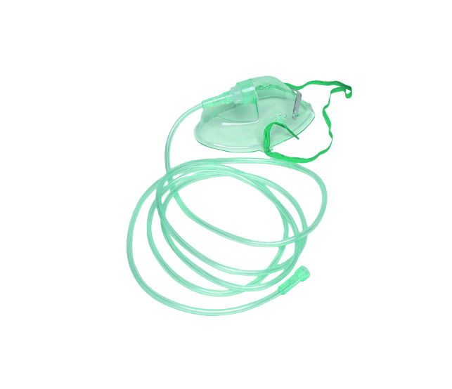 OXYGEN MASQUE NEBULIZEUR VERT ADULTE TAILLE XL