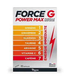 VITAVEA FORCE G POWER MAX BOITE DE 10 AMPOULES