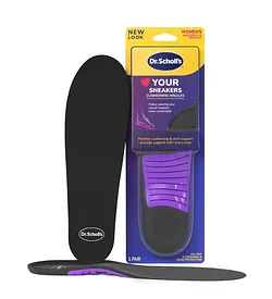 DR SCHOLL'S YOUR SNEAKERS CUSHIONING ISOLES WOMEN BOITE DE 1