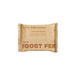 JOLLY MAMA SNACK BOOST FER AMANDE NOISETTE SPIRULINE 45G