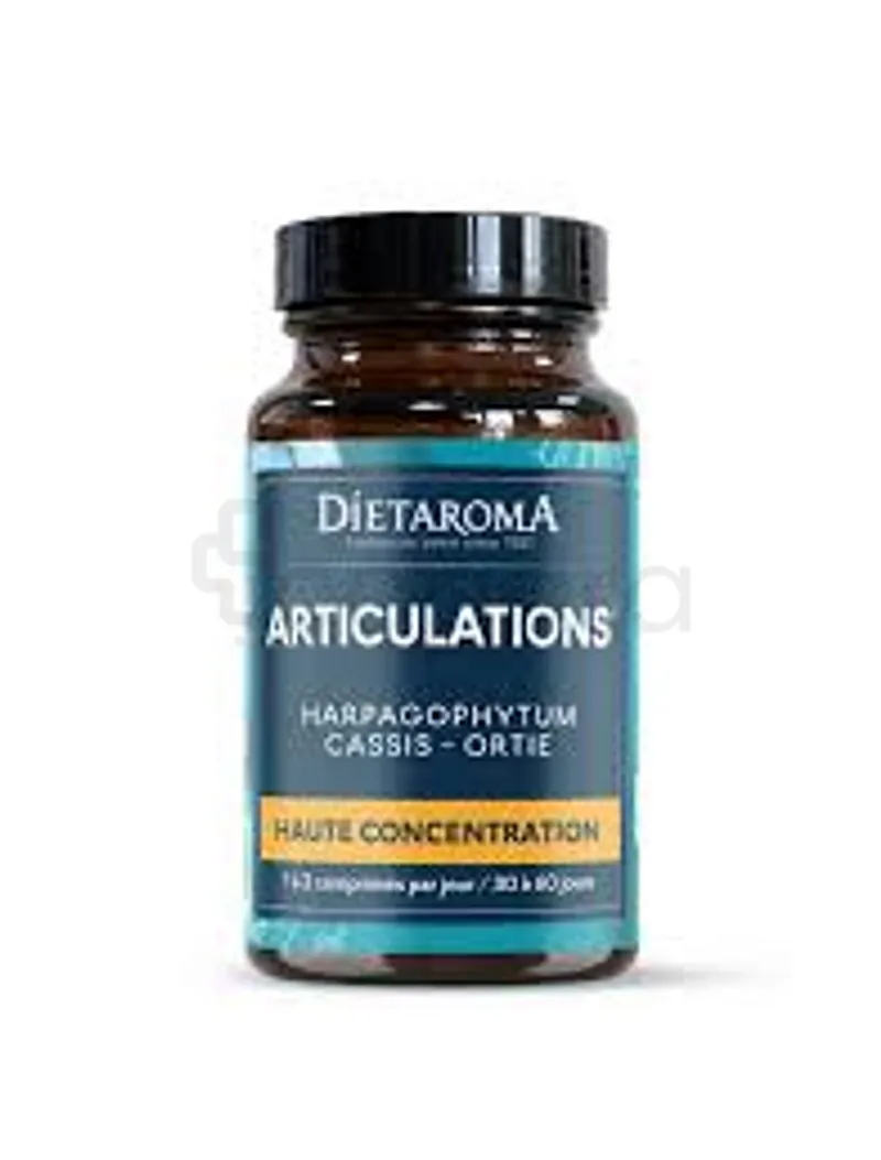 DIETAROMA ARTICULATION HARPAGOPHYTUM ORTIE CASSIS HAUTE CONCENTRATION BOTE DE 60 COMPRIMES