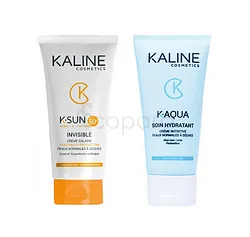 KALINE PACK K-SUN BONNE MINE SPF50+ 50ML + K-AQUA COLD CREME 50ML OFFERT