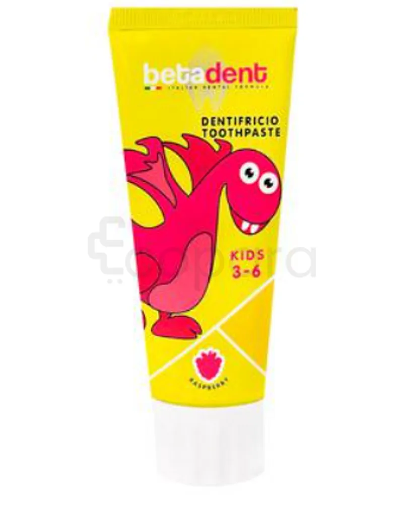BETADENT DENTIFRICE KIDS LAMPONE 3-6ANS 75ML