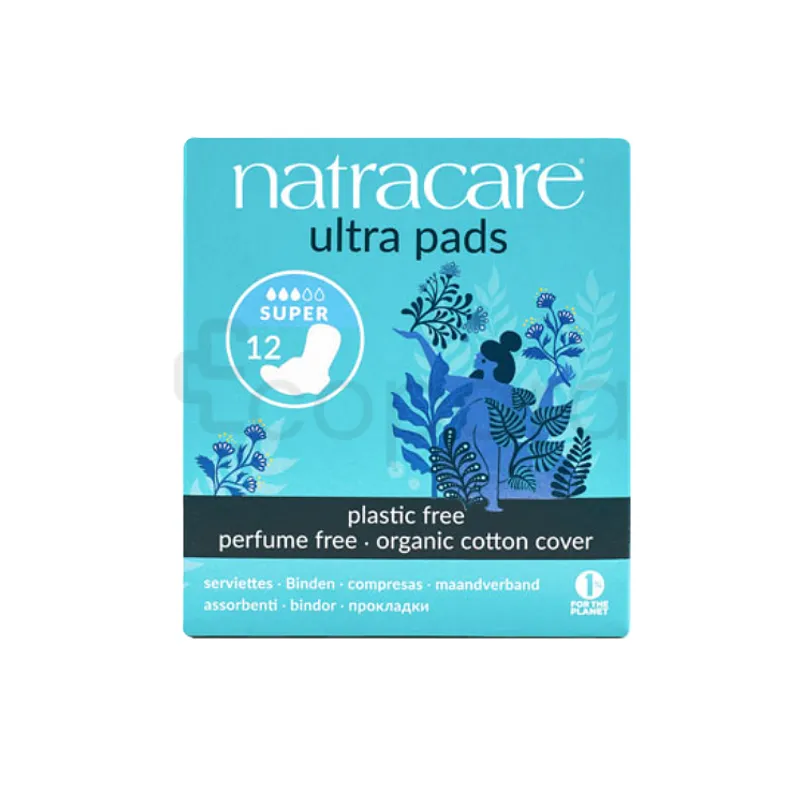 NATRACARE SERVIETTES ULTRA PADS SUPER+ BOITE DE 12