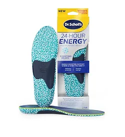DR SCHOLL'S 24 HOUR ENERGY MULTIPURPOSE INSOLES WOMEN'S TAILLE 6-10 BOITE DE 1 PAIRE