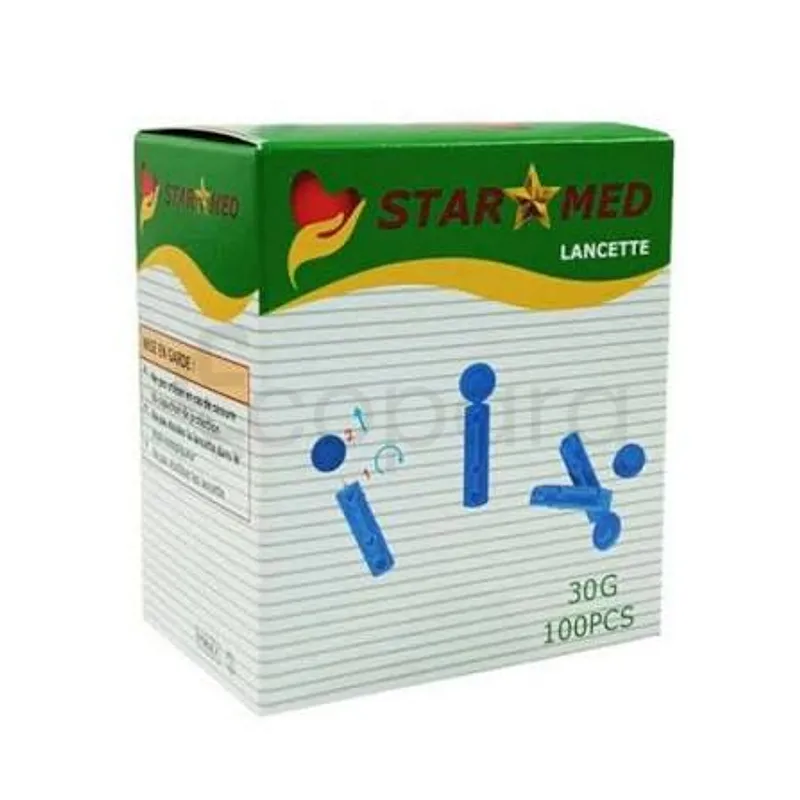 STARMED LANCETTES BOITE DE 100